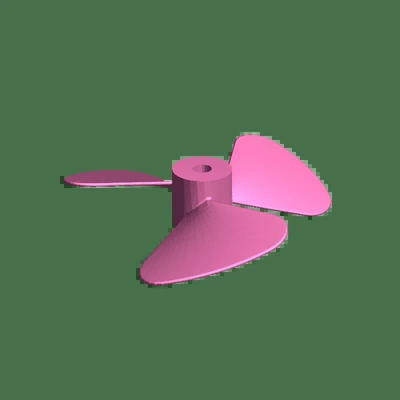 propeller 1 3d modelle download realität wolke 3d print model - Mito3D