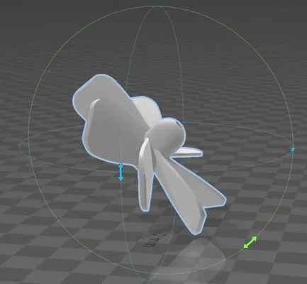 propeller 3d modelle download realität wolke 3d print model - Mito3D