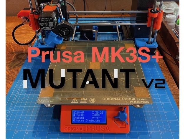 prusa mutant améliorer trousse mk25s mk3s mk3s+ 3D print model - Mito3D