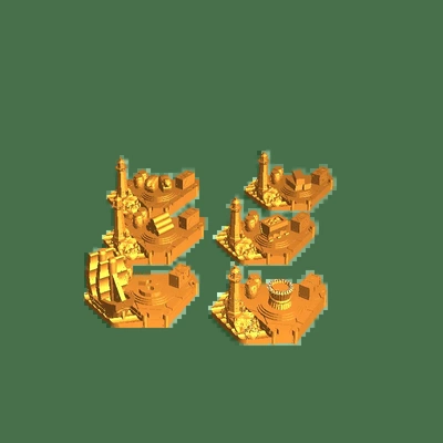 porti catan 3d modelli scarica creality nube 3d print model - Mito3D