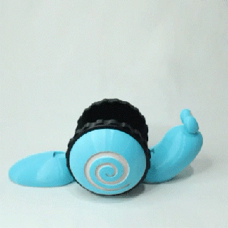 pull-string pet snail Others 3d print model - Mito3D