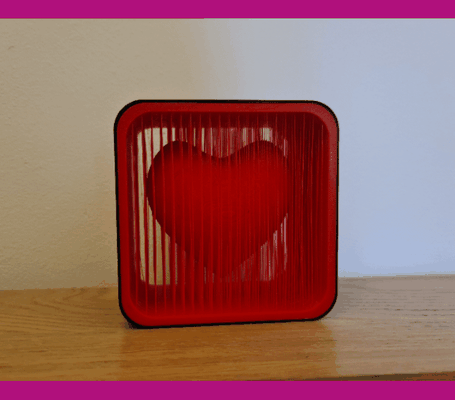 tirando on corde cuore amore sospeso san valentino 3d modelli scarica creality nube casa arredamento 3d print model - Mito3D