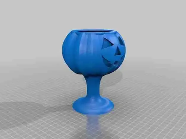 calabaza copa 3d modelos descargar crealidad nube 3D print model - Mito3D