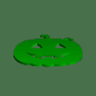 calabaza llavero 3d modelos descargar crealidad nube 3d print model - Mito3D