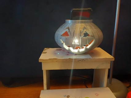 citrouille lampe Ménage 3d print model - Mito3D