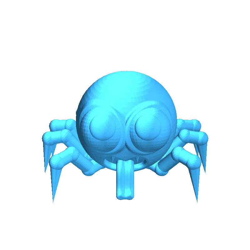 calabaza mago an araña 3d modelos descargar crealidad nube 3D print model - Mito3D