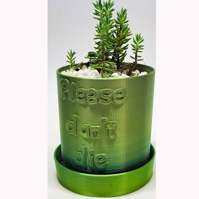 punny plantador 02 morir 3d modelos descargar crealidad nube 3d print model - Mito3D