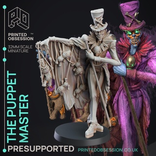puppet master - masters pre supporte 32mm Characters 3d print model - Mito3D