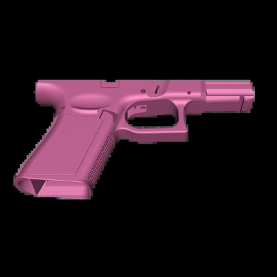 py2a glock 19 gen 5 3d modelli scarica creality nube 3d print model - Mito3D