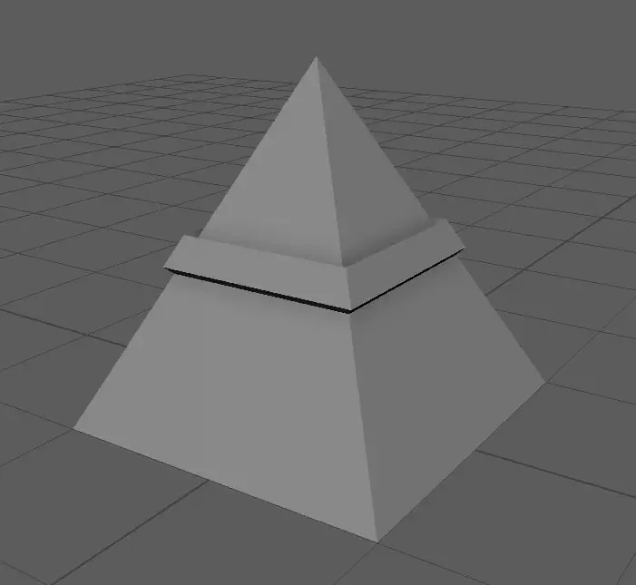 pyramide 2cm prüfung 3d modelle download realität wolke 3D print model - Mito3D