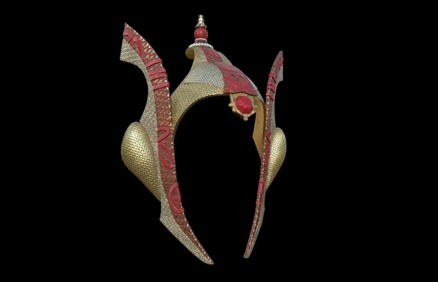 königin amidala tiara 3d digital download modelle realität wolke 3d print model - Mito3D