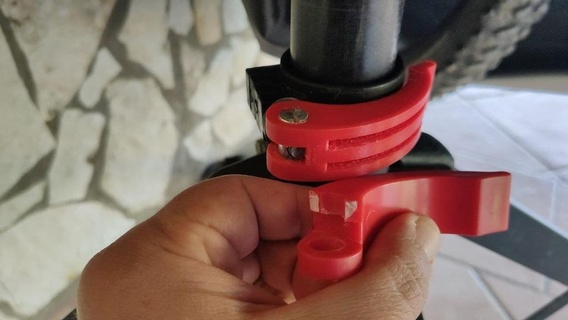 quick release handle bike maintenance stand Workshop & Tools 3d print model - Mito3D