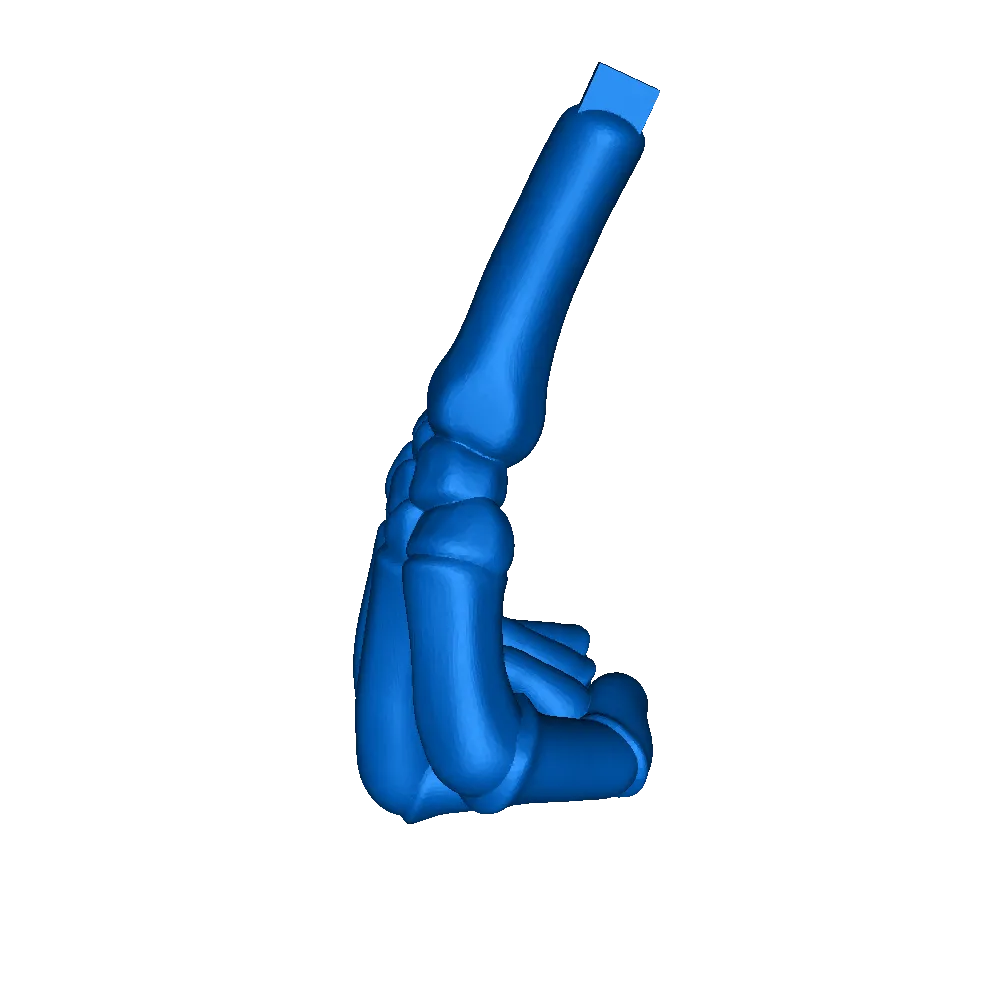 r mano 3d modelos descargar crealidad nube 3D print model - Mito3D