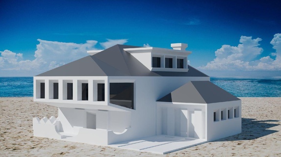 ra villa Household 3d print model - Mito3D