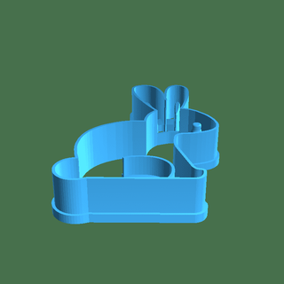 rabbit cookie cutter 3d models download creality cloud Others 3d print model - Mito3D