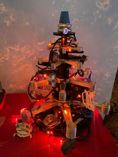 Rennen Weihnachten Baum Zuhause Haus Dekor 3d print model - Mito3D