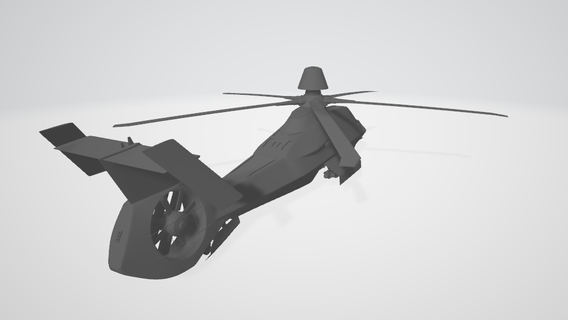 rah66 askeri helikopter 24 parçalar 3d modeller indir Creality bulut helikopterler 3d print model - Mito3D