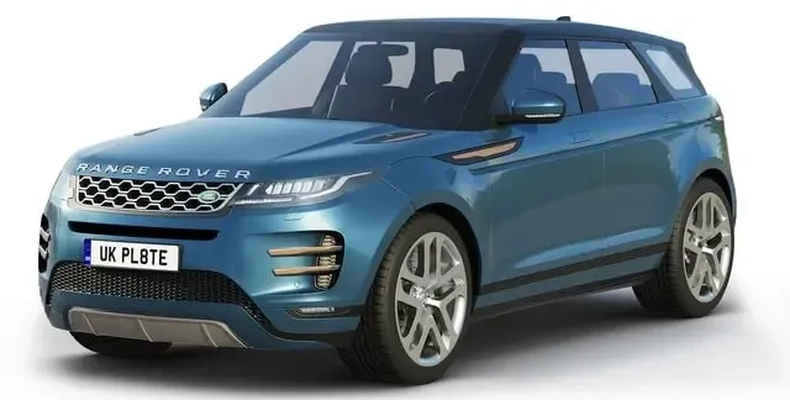 rand rover evoque 2019 3d modelle download realität wolke 3d print model - Mito3D