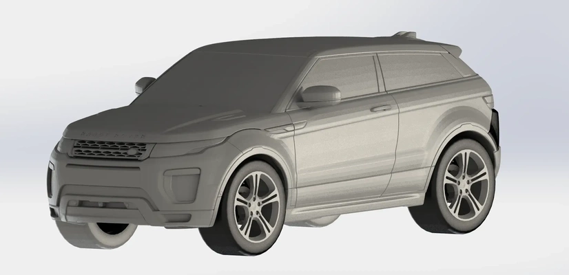 angebot rover evoque 2017 3d modelle download realität wolke 3d print model - Mito3D