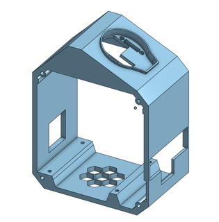 framboesa pi 4 mini torre lcd aparelhos eletrônicos 3d print model - Mito3D