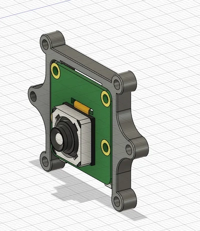 lampone pi telecamera 64mp 3d modelli scarica creality nube 3d print model - Mito3D