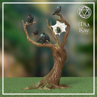 Raven árvore personagens 3d print model - Mito3D