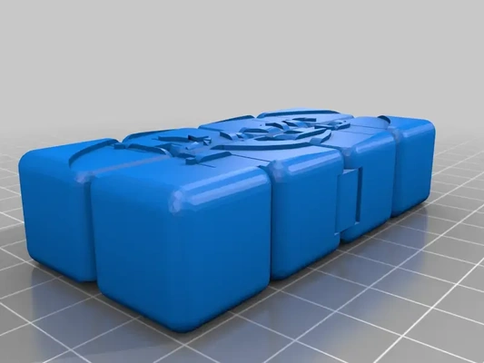 rayons infini cube2 3d modèles télécharger créalité nuage 3d print model - Mito3D