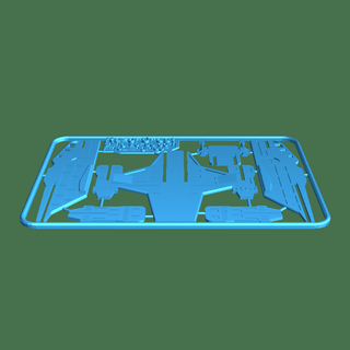 razor crest card kit Toy Bricks 3d print model - Mito3D
