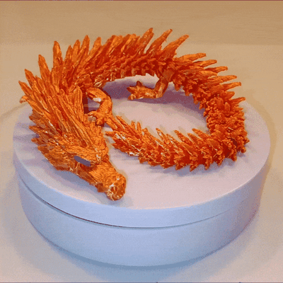 realista articulado dragão 3d modelos baixar crialidade nuvem mitos 3d print model - Mito3D