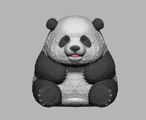 realistic panda 3d models download creality cloud 3d print model - Mito3D