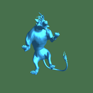 red xiii Monsters 3d print model - Mito3D