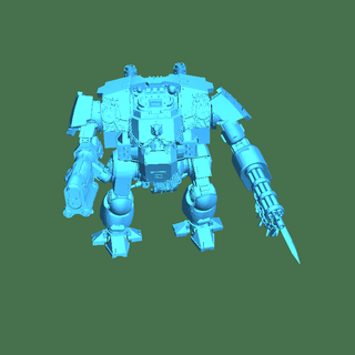 redemption render Robots 3d print model - Mito3D
