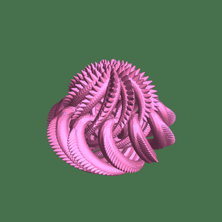 reef spores 1-10 Others 3d print model - Mito3D