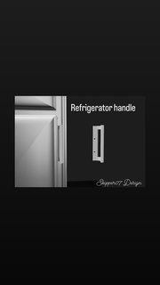 frigorifero maniglia domestico apparecchio 3d print model - Mito3D