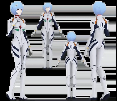 rei ayanami 3d modelos baixar crialidade nuvem 3d print model - Mito3D