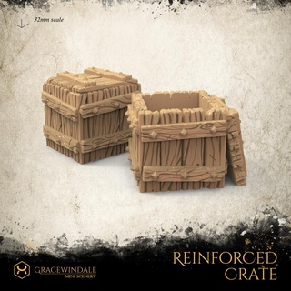 reinforced crate Others 3d print model - Mito3D