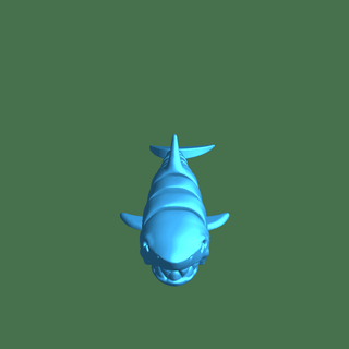requin poissons 3d print model - Mito3D