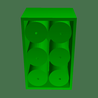 resin-squeeze-bottle-rack 3d models download creality cloud Machinery & Equipment 3d print model - Mito3D