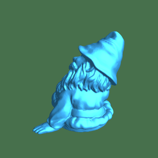 resting garden gnome Characters 3d print model - Mito3D