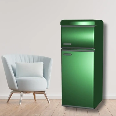 retrò frigo mobilia casa delle bambole 3d modelli scarica creality nube 3d print model - Mito3D