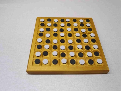 reversi othelo 3d models download creality cloud Board Game 3d print model - Mito3D