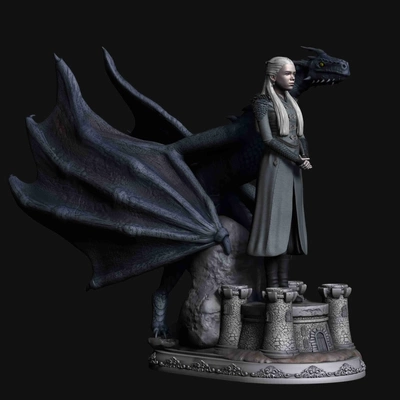 rhaenira targaryen 3d modelle download realität wolke 3d print model - Mito3D