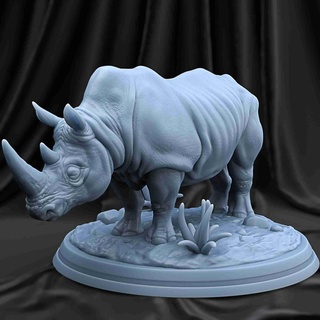 rinoceronte mamífero 3d print model - Mito3D