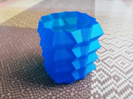 rhombicdodecahedro vase sculptures culturel reliques 3d print model - Mito3D