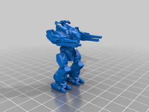 fusilier mech mechwarrior jouets Jeux 3D print model - Mito3D
