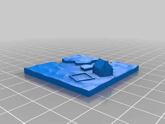 rifraf 3d carcassonne river models download creality cloud 3d print model - Mito3D