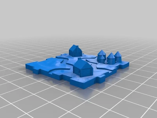 rifraf carcassonne festivais 3d modelos baixar crialidade nuvem 3d print model - Mito3D