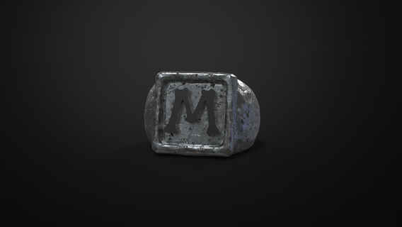anillo joyería 3d print model - Mito3D