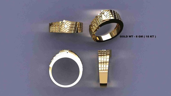 anel joalheria jóias 3d print model - Mito3D