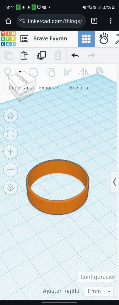 ringconn smart ring case tpu 3d models download creality cloud 3d print model - Mito3D